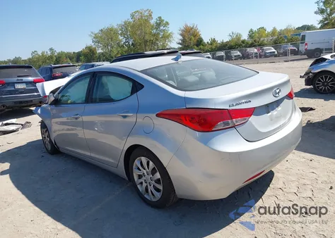 2011 Hyundai Elantra Gls из США, поврежденный, VIN 5NPDH4AE6BH026491